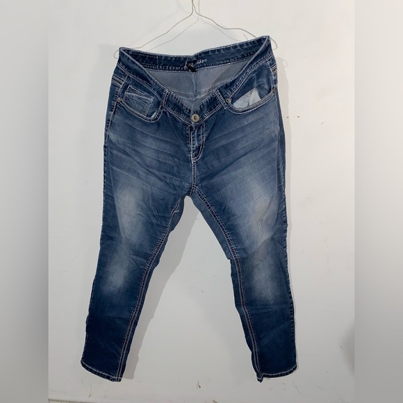 Angels Jeans Denim - Ariya  Blue Denim Jeans